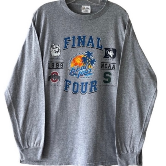 Vintage 1999 NCAA Final Four Collegiate Logo Tshirt Vintage Rare Sports Jersey - Picture 7 of 8